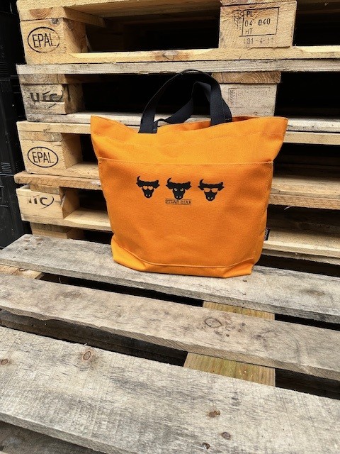 KoKoTé Einkaufstasche «Eco Bag 2» ocker mit Schlaufe kurz